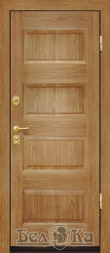 Металлическая дверь с прямоугольным рисунком P14