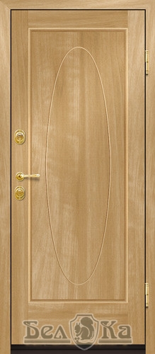 Металлическая дверь с прямоугольным рисунком  P21