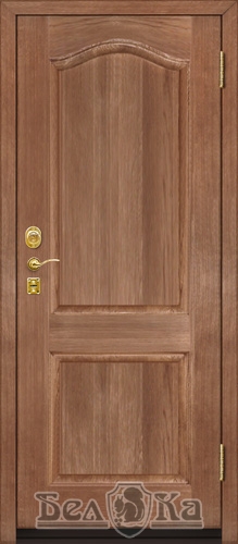Металлическая дверь с арочным рисунком A1