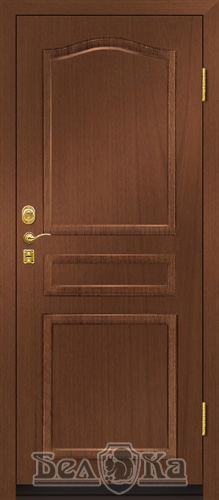 Металлическая дверь с арочным рисунком A4