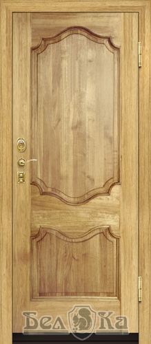 Металлическая дверь с арочным рисунком A6