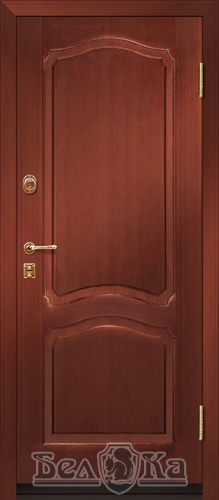 Металлическая дверь с арочным рисунком A7