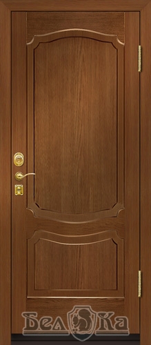 Металлическая дверь с арочным рисунком A16