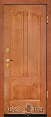 Металлическая дверь с арочным рисунком A18