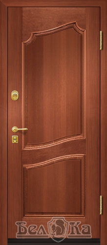 Металлическая дверь с арочным рисунком A19