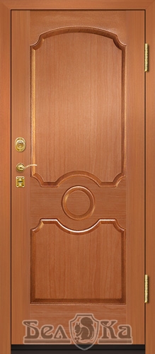 Металлическая дверь с арочным рисунком A26