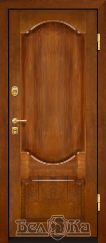 Металлическая дверь с арочным рисунком A28