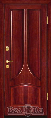 Металлическая дверь с арочным рисунком A39