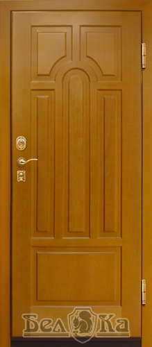 Металлическая дверь с арочным рисунком A40