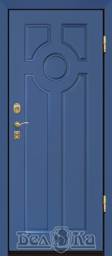 Металлическая дверь с арочным рисунком A42