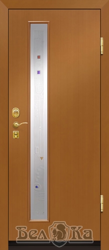 Входная металлическая дверь с дизайнерским рисунком M18