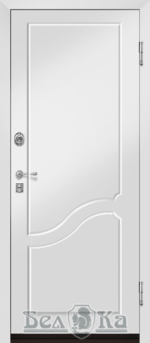Входная металлическая дверь с дизайнерским рисунком M33