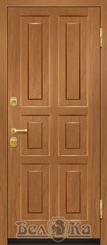 Металлическая дверь с прямоугольным рисунком P2