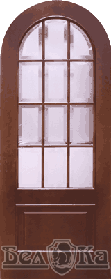 Рисунок фасада арочной двери А06
