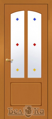 Межкомнатная дверь с арочным рисунком А46